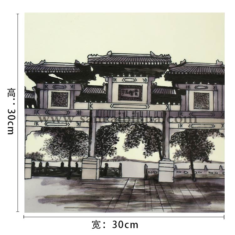 傳統(tǒng)山水風(fēng)景瓷板畫 傳統(tǒng)山水風(fēng)景瓷板畫