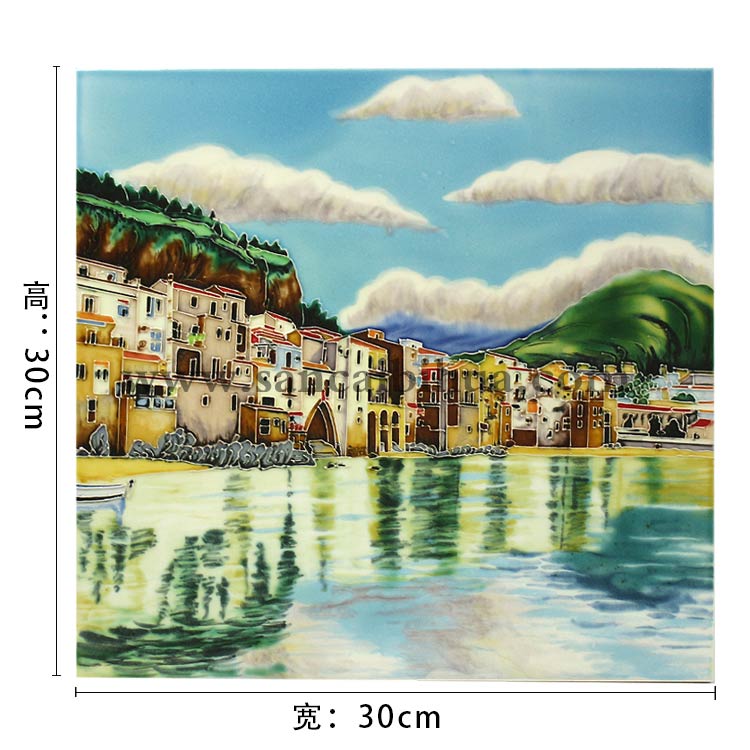 西洋風(fēng)景瓷板畫尺寸